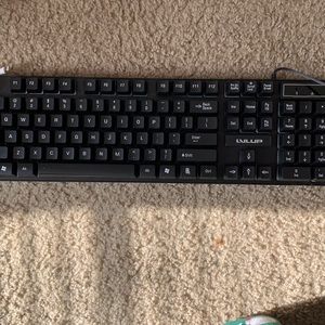 100% membrane gaming keybored
